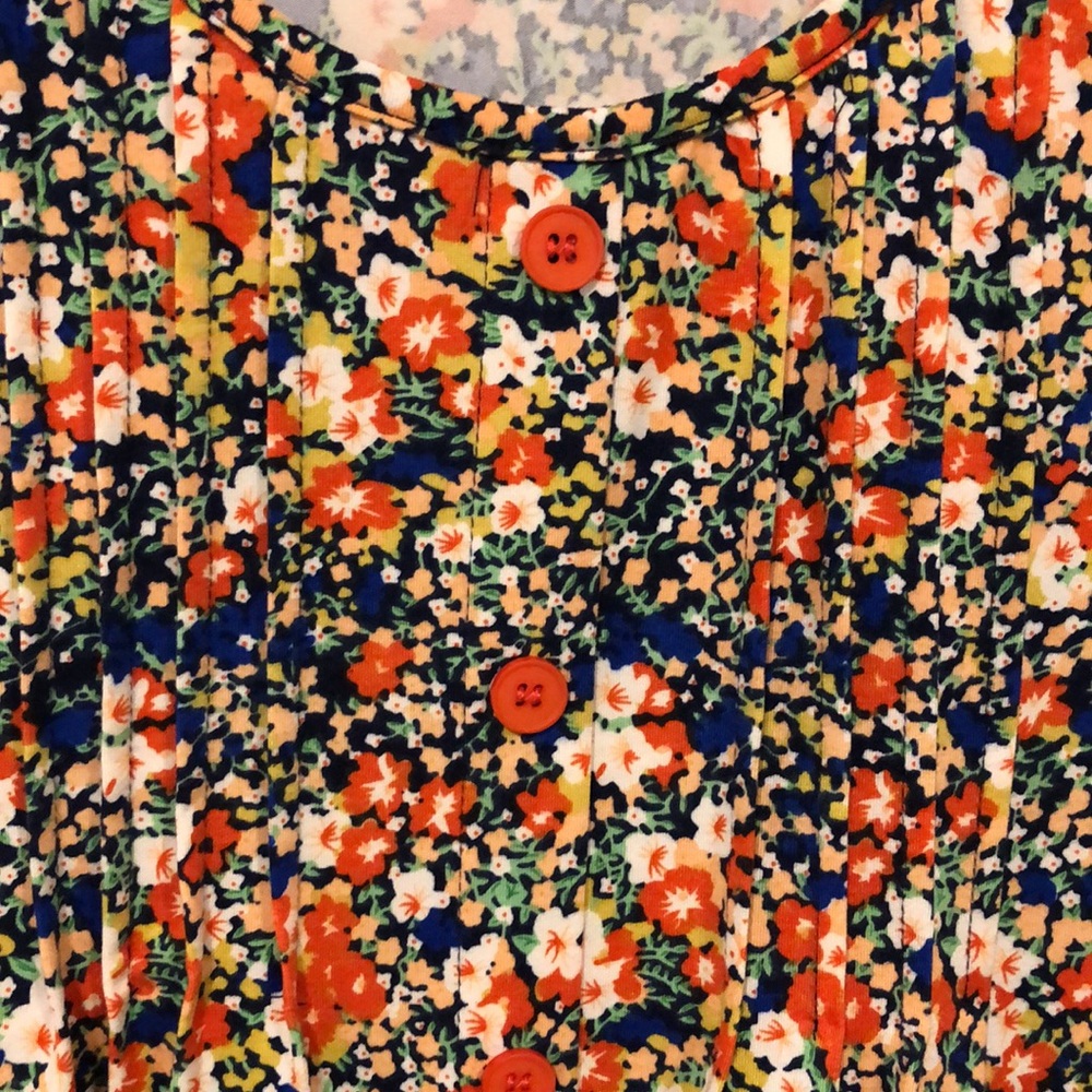 ONLYSHE Womens Shirts Cute Summer Lightweight Tops Short Sleeve Casual XXL NWOT - Picture 3 of 9